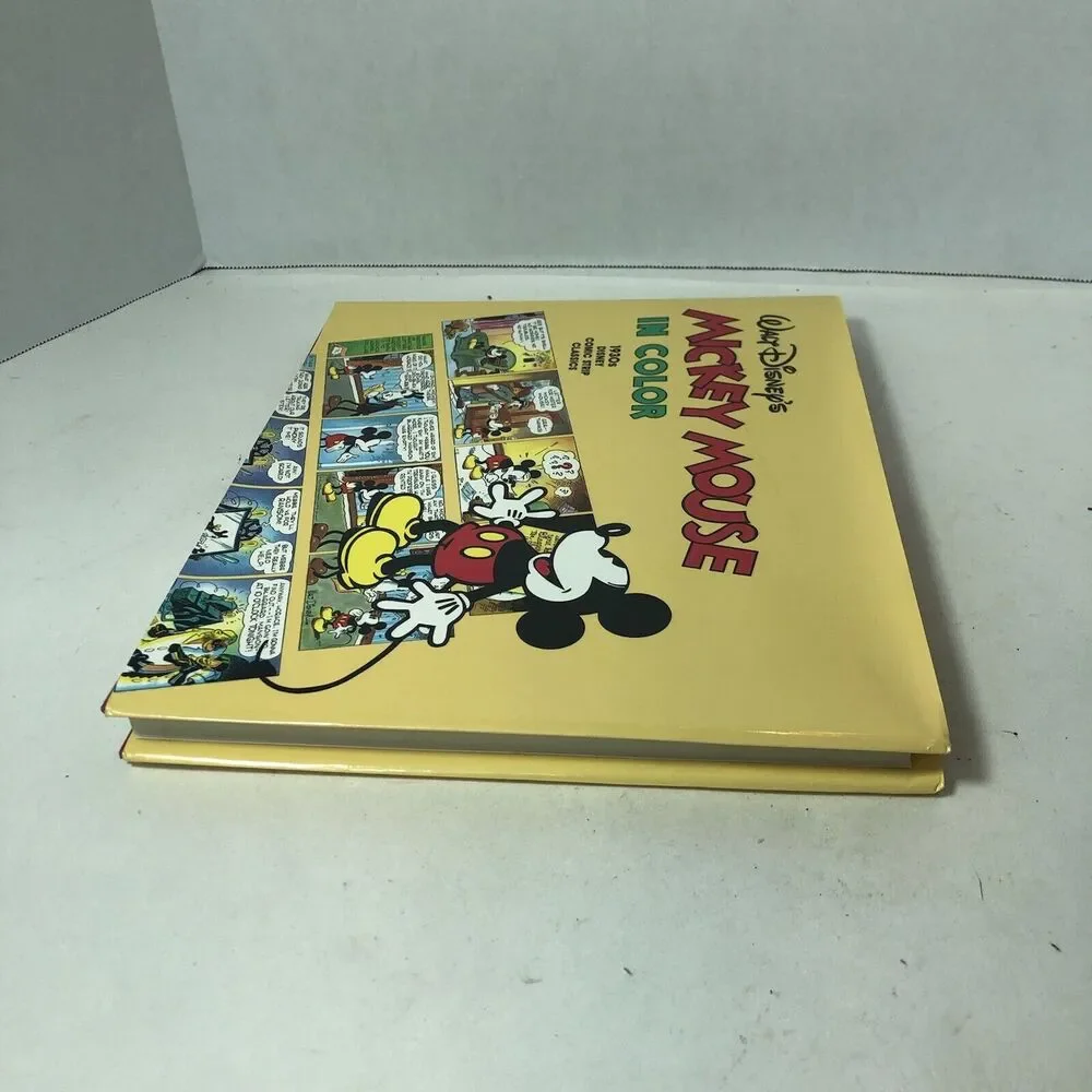 Walt Disney's Mickey Mouse in Color Gottfredson 1988 HC‎ First Edition Vintage B